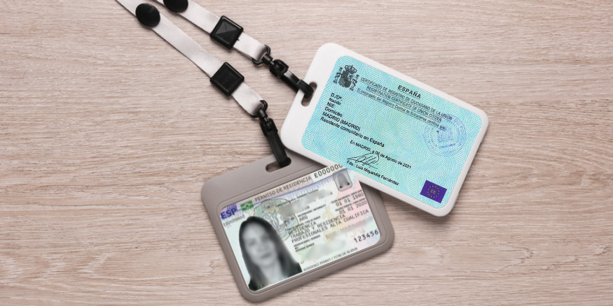 Requirements Green NIE Card for EU citizens in 2025