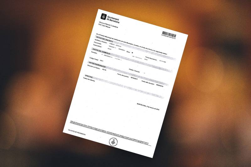 How to get empadronamiento in Spain